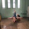 three dancers