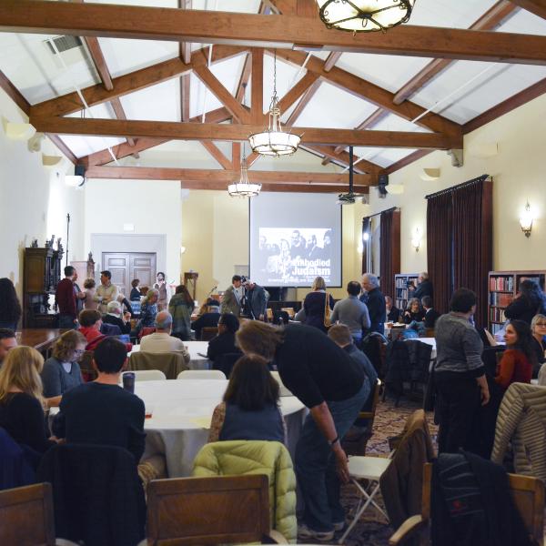 Participants gather for the 2015 Embodied Judaism symposium