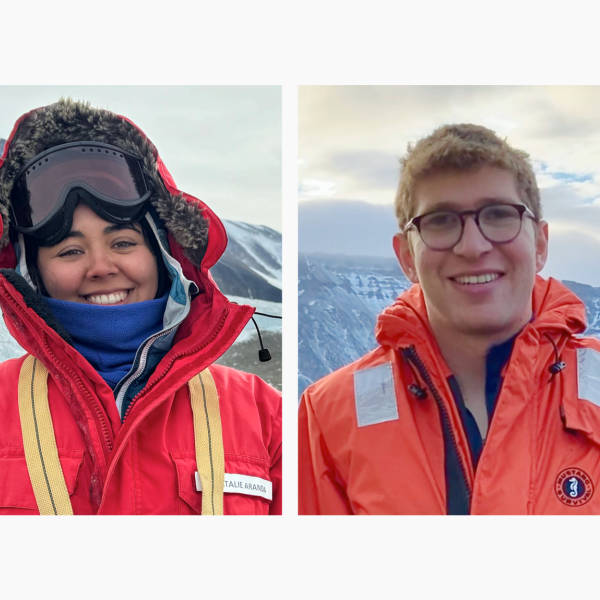 Natalie Aranda and Jed Lenetsky