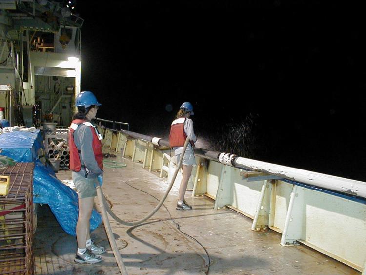 Coring in Florida Straits