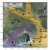 Map of the Ganges-Brahmaputra-Meghna Delta