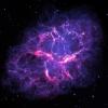 NASA image of the Crab nebula, a supernova remnant