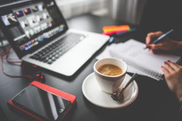 people on a computer