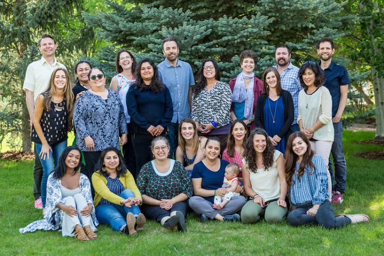 Staff and faculty group photo