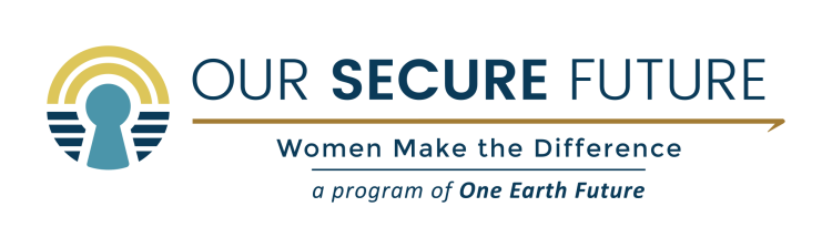 Our Secure Future-Women Make the Difference Logo