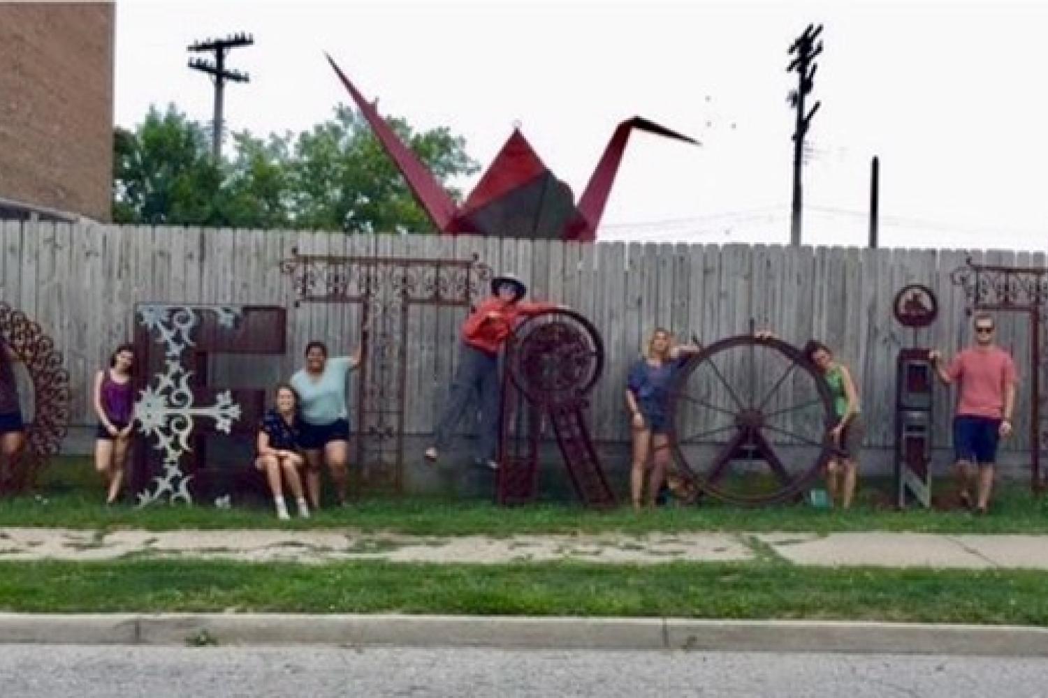 Detroit mural