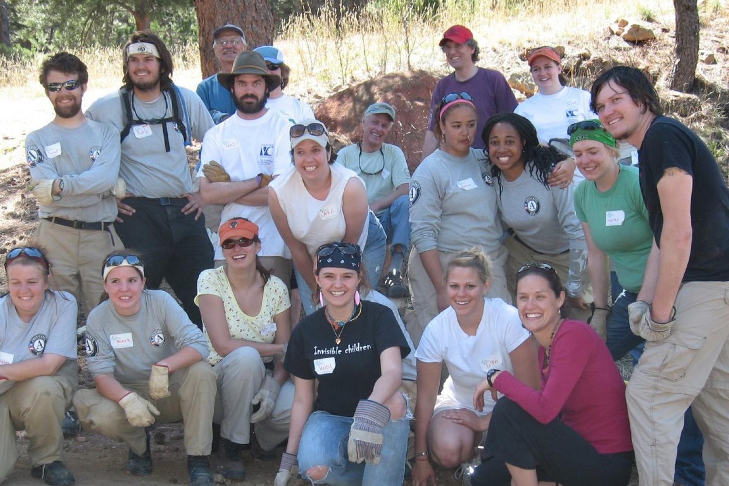 Group of students after another hike