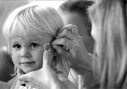 Sensor apparatus being applied to child research subject