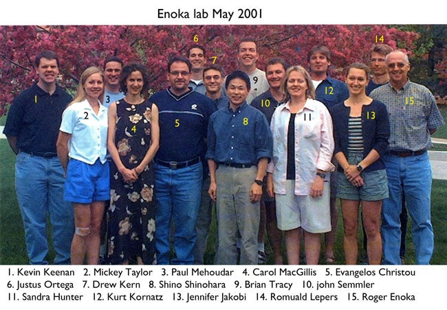 Enoka Lab 2001 May