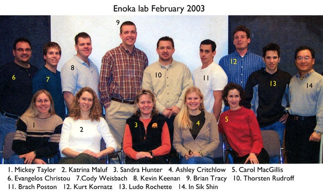 Enoka Lab 2003 February