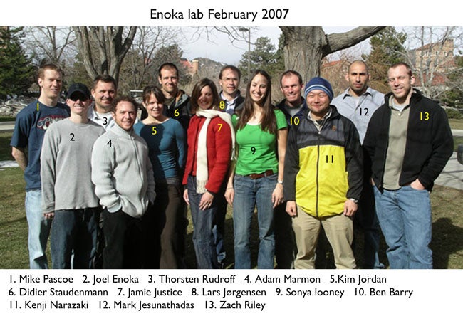 Enoka Lab 2007 February