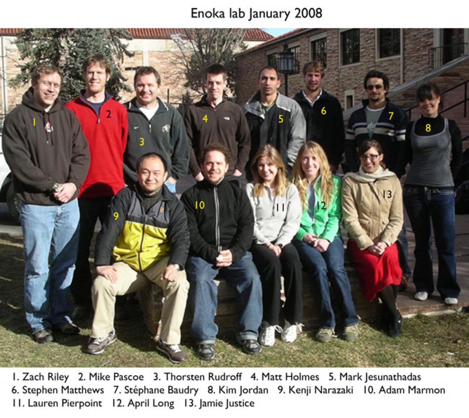 Enoka Lab 2008 January