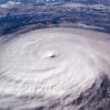 Hurricane as seen from space 