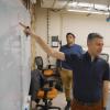 Majid Zamani in the lab