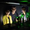 Piestun and his team in the lab