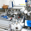 The instrument on display in the lab
