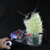 Hasel actuators in action with a hand using a control 