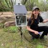 Emily Bedell(PhDEnvEngr’22) is the lead author on the paper from the Mortenson Center in Global Engineering describing a new sensor for E. coli risk detection.