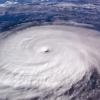 Hurricane as seen from space 