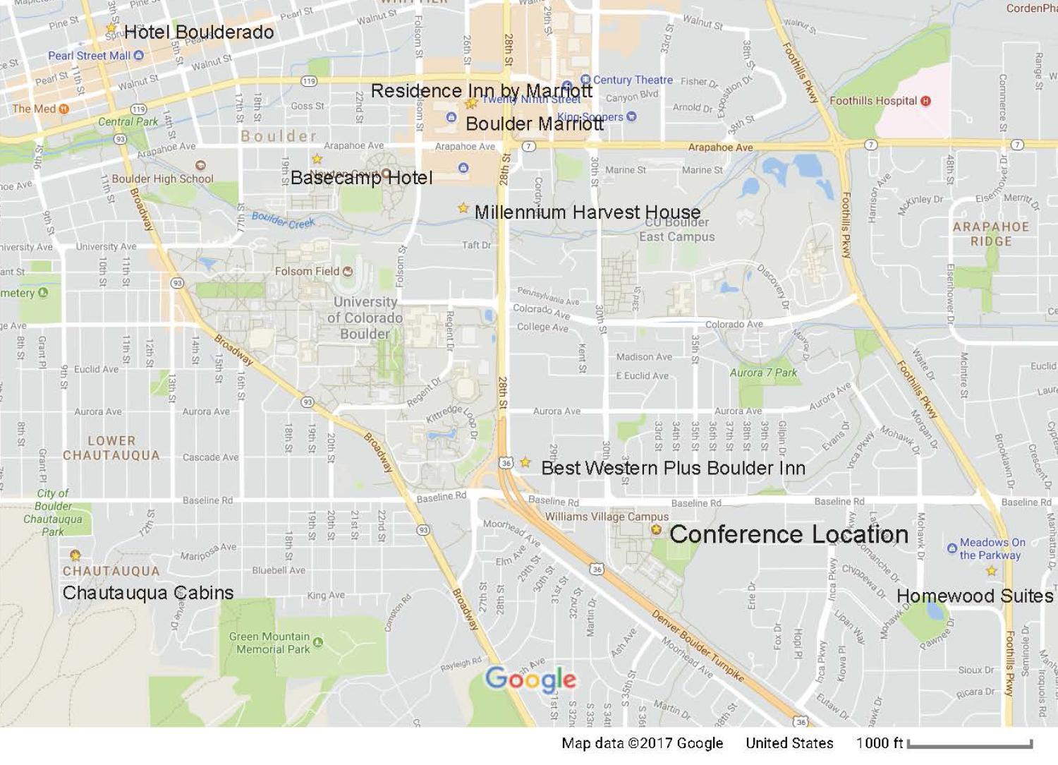 ISMRC 2018 Conference Lodging - Discounted Hotels Marked