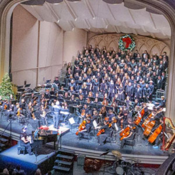 Photo of Holiday Festival in Macky Auditorium