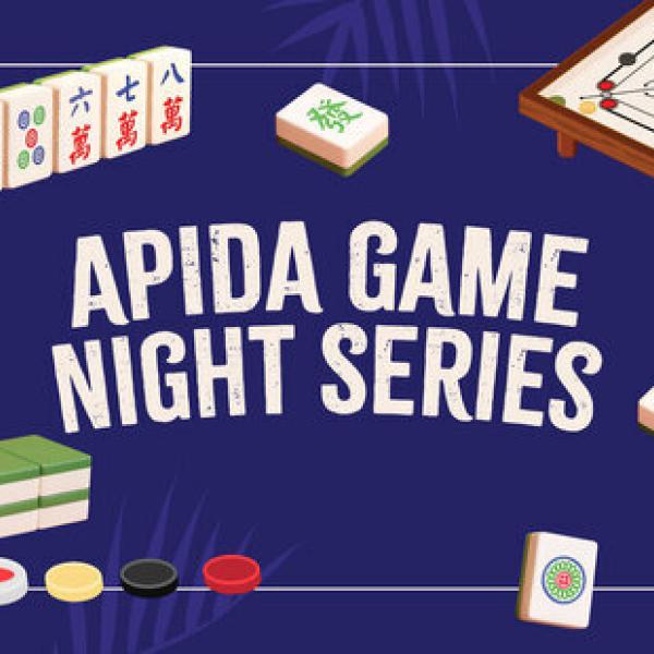 APIDA Game Night Series graphic