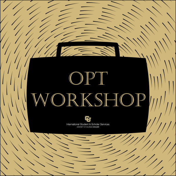 opt workshop text on a suitcase