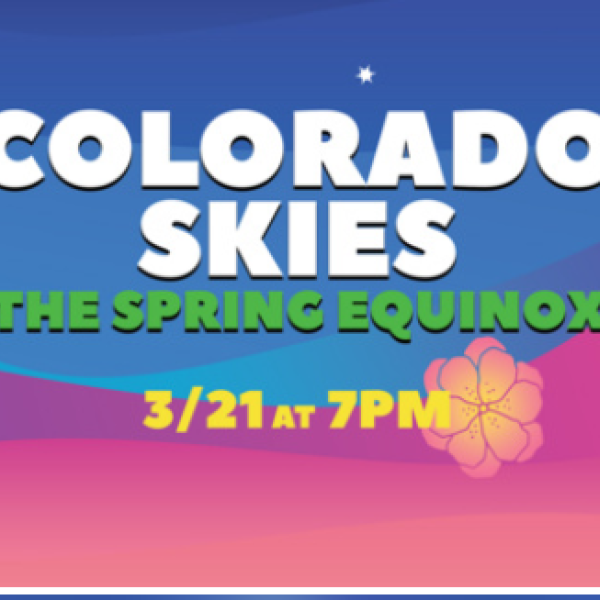 Colorado Skies Spring Equinox graphic