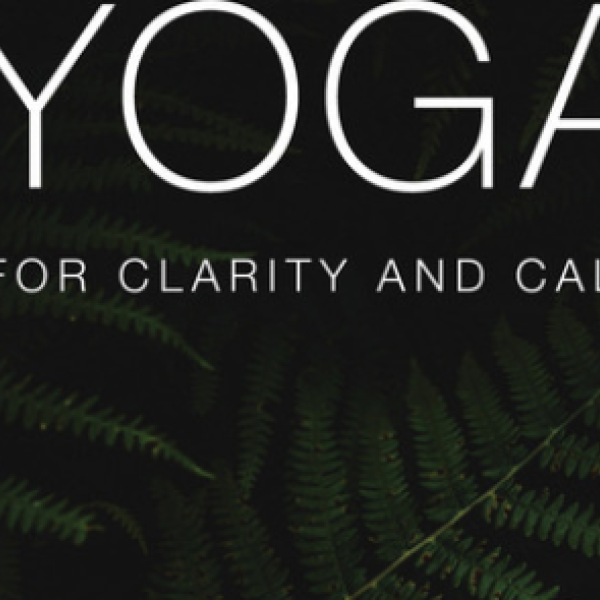 Yoga for Clarity and Calm graphic