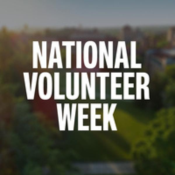 National Volunteer Week graphic
