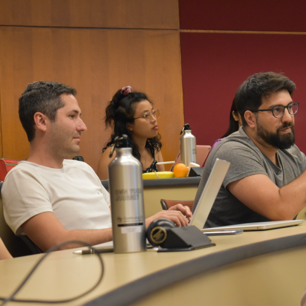 graduate students in a lecture