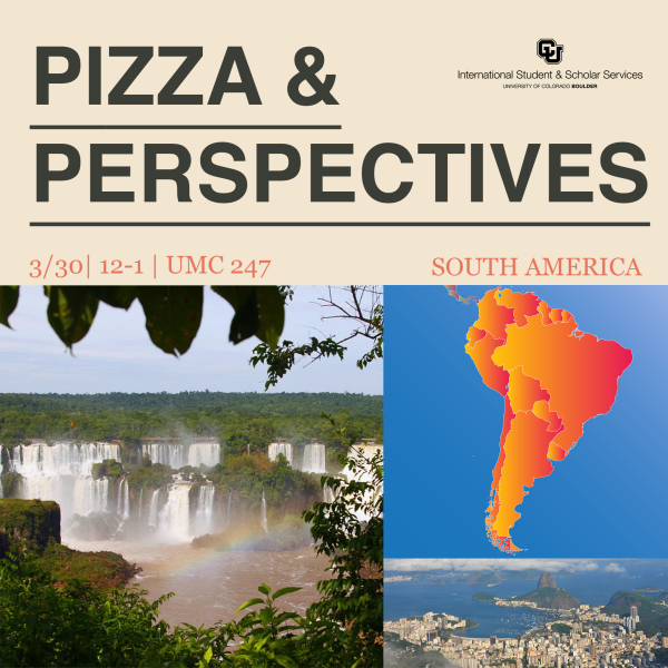 pizza & perspectives south america flyer