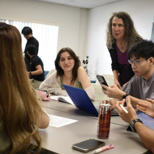 students in a classroom