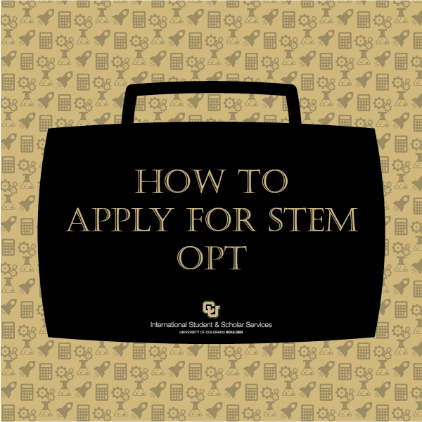 How to Apply for STEM OPT graphic