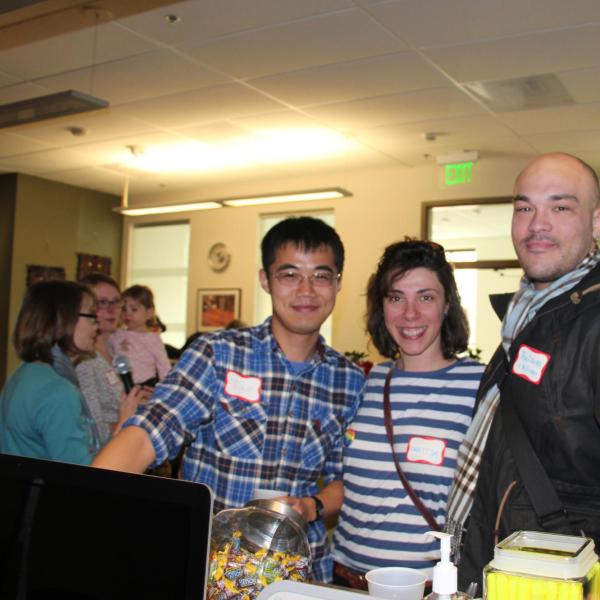 Three students