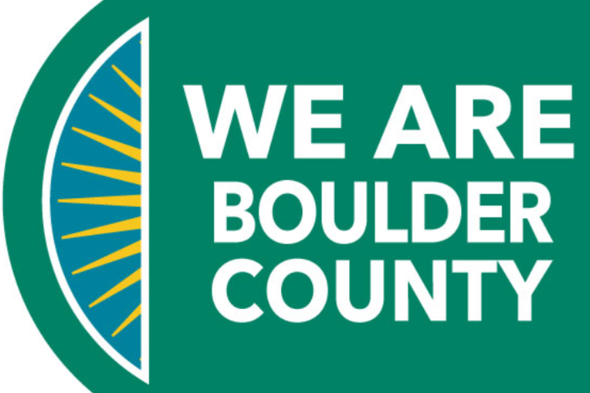 We are Boulder County text