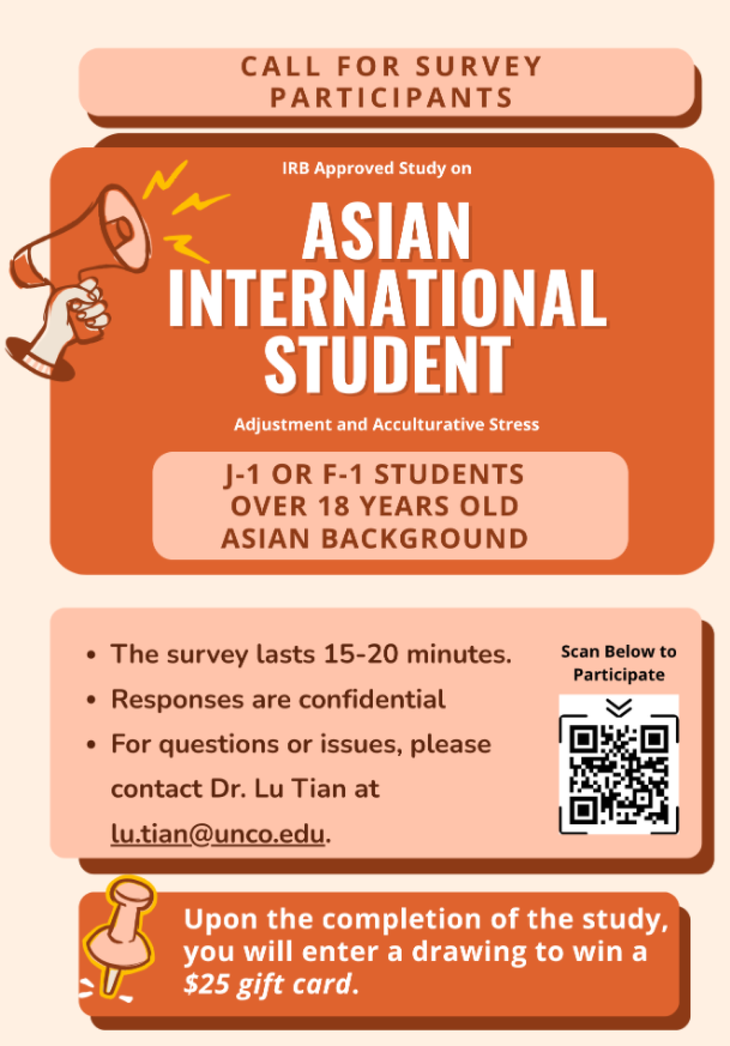 Call for participants flyer
