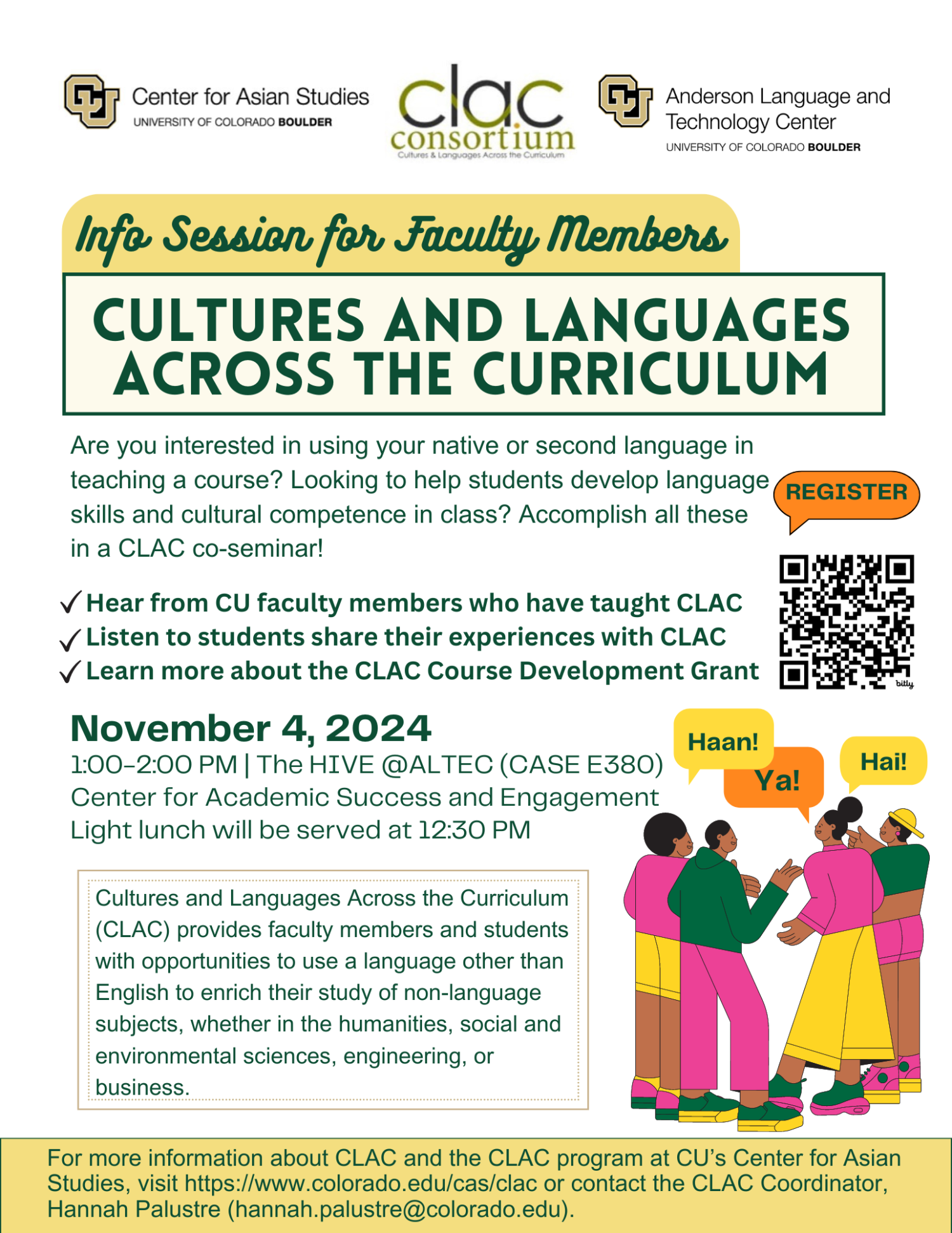 CLAC info poster