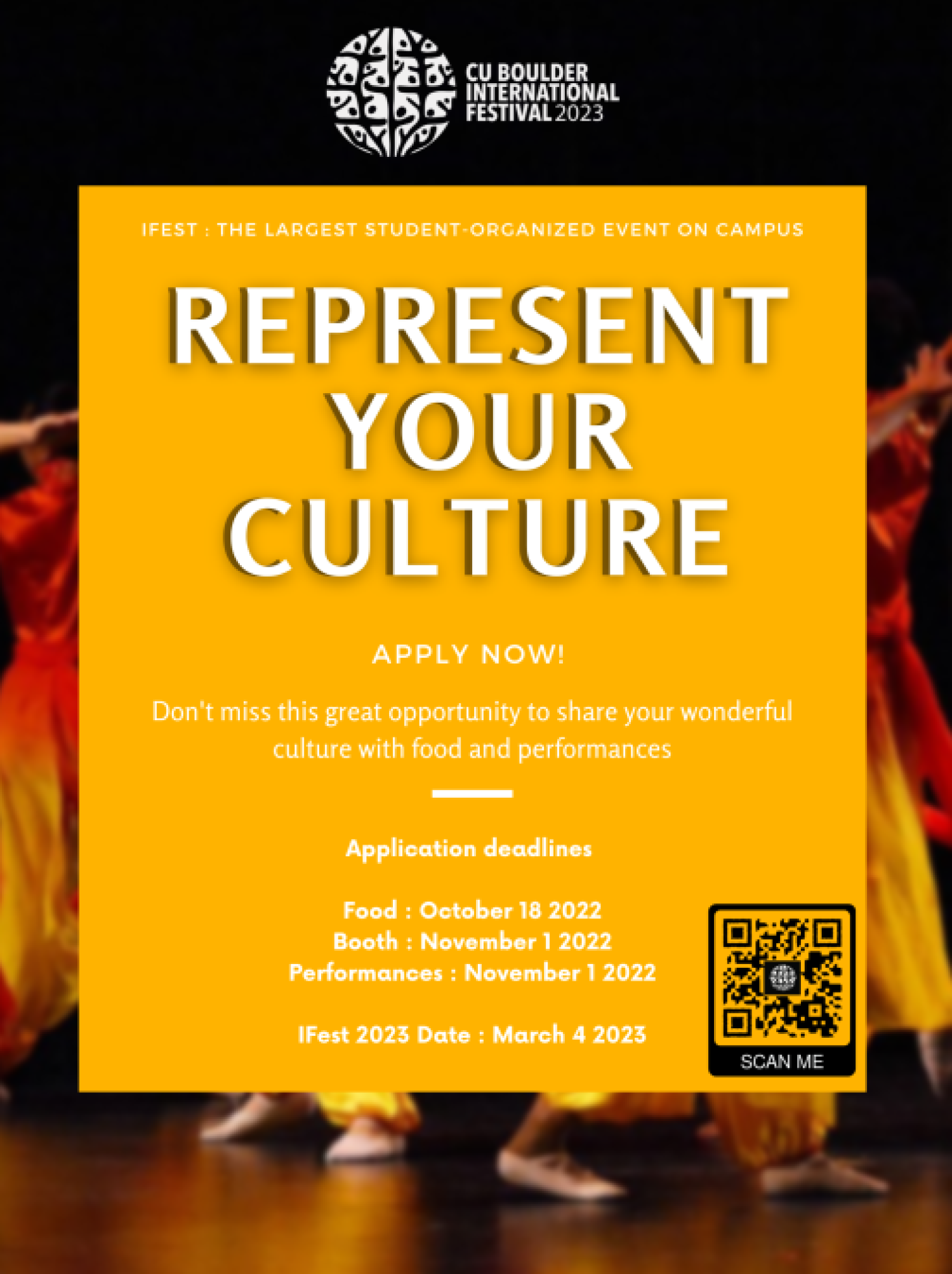I-Fest Application Announcement Flyer