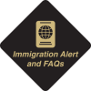 immigration alert and faqs icon