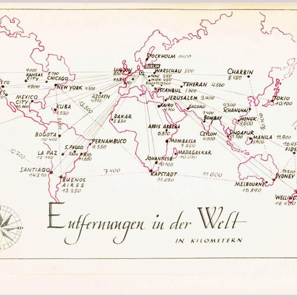 Entfernungen in der Welt