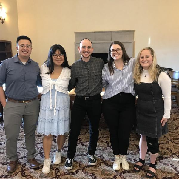 Students at Research Showcase