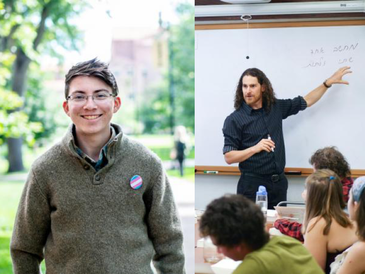 Lior Gross (left, image by Patrick Campbell) and Eyal Rivlin (right)
