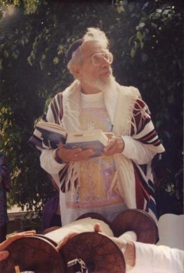 Zalman Schachter-Shalomi leader services in Los Angeles, CA.