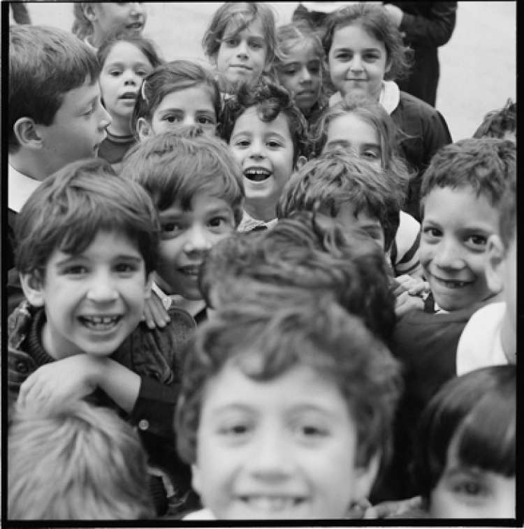 Photograph of children from Laurence Salzmann's collection