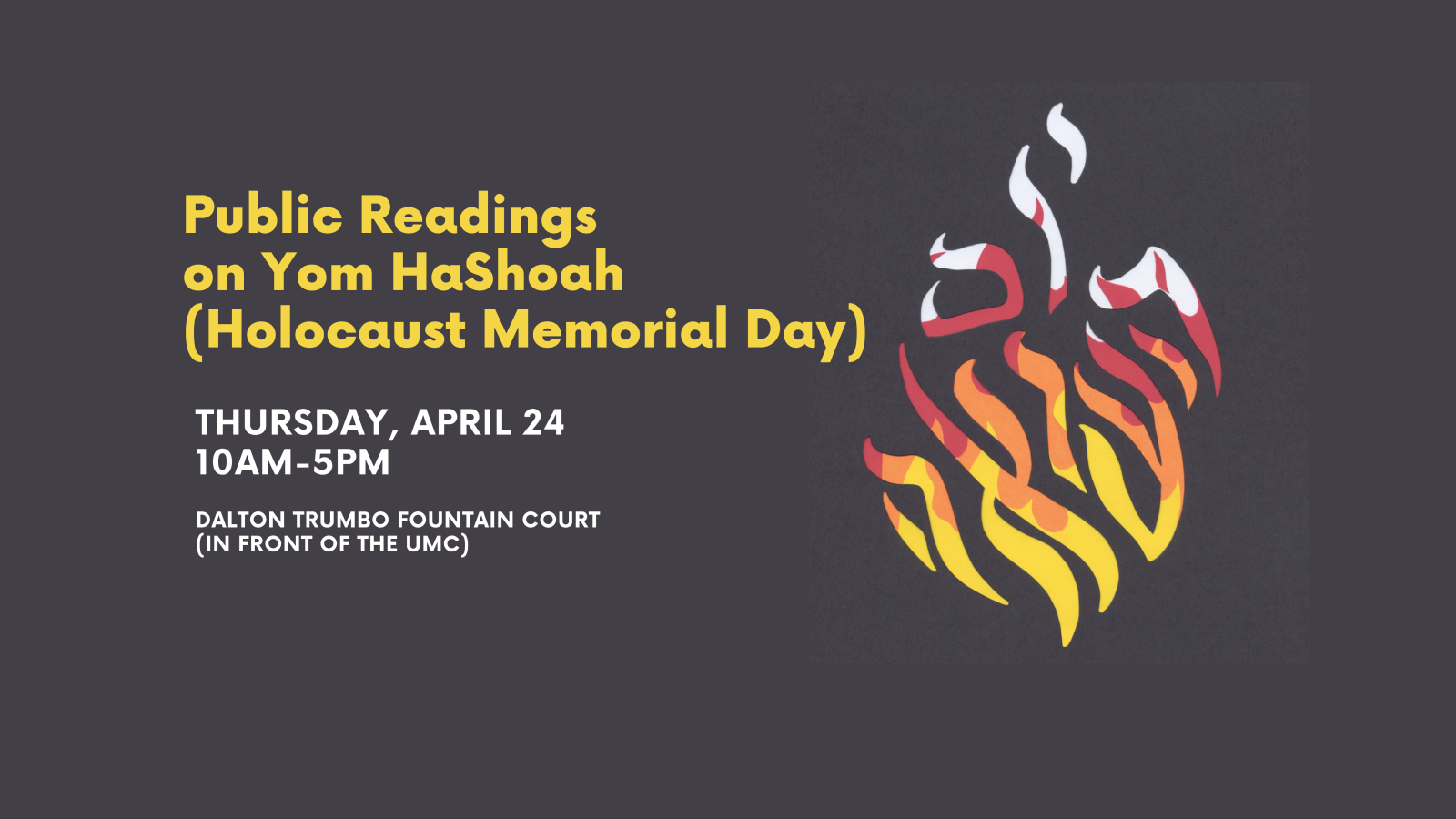 Yom HaShoah Slider 25