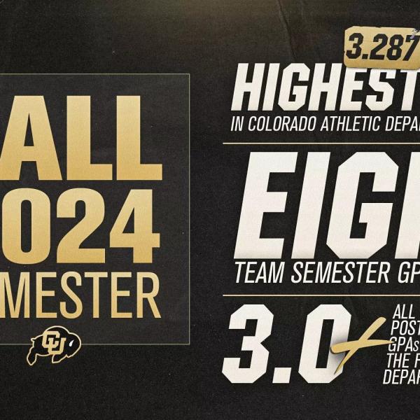 GPA Stats of CU Boulder Student-Athletes for Fall 2024 Semester
