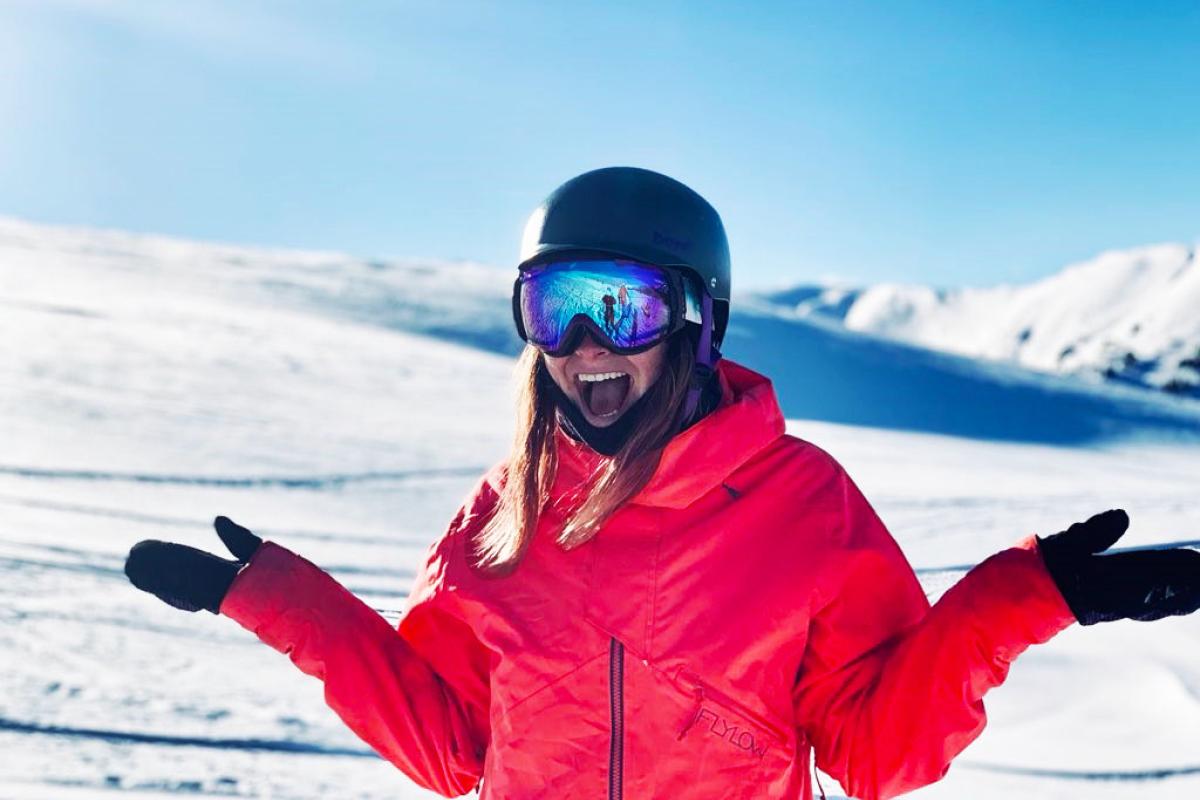 Employee at a ski mountain.