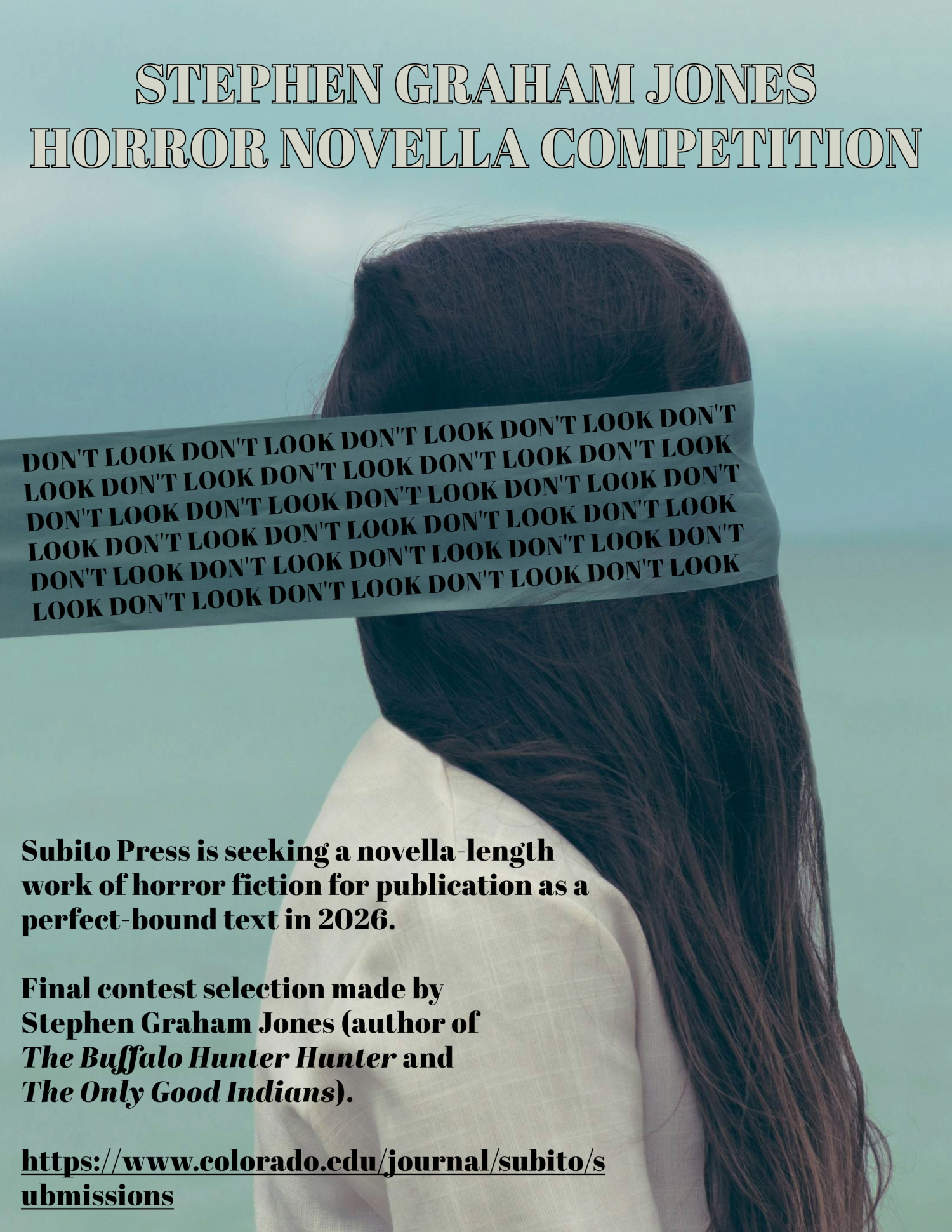 SGJ Horror Novella Competition poster