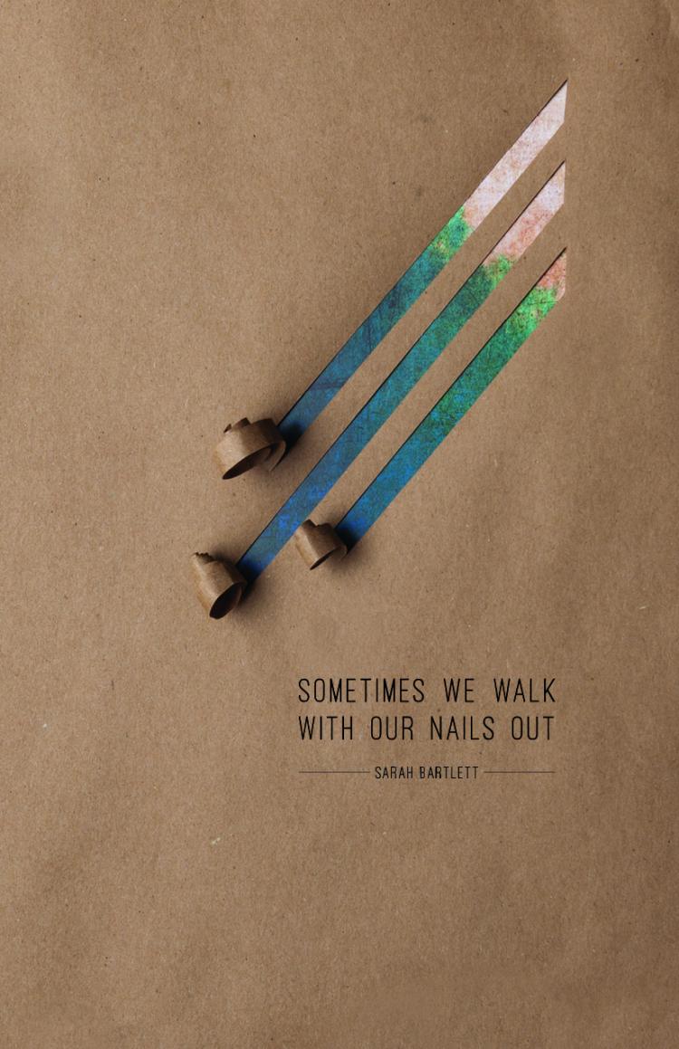 Sometimes We Walk With Our Nails Out - Sarah Bartlett cover large